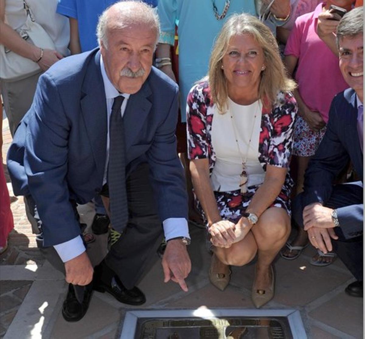 Marbella dedica una estrella de la fama a Del Bosque Marbella dedica una estrella de la fama a Del Bosque