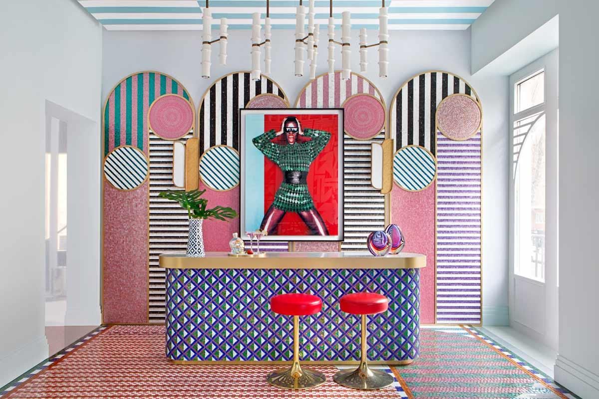 Salón bar Sicis de Míriam Alía para Casadecor 2019