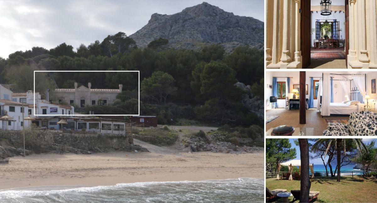 Entre las propiedades donadas por el matrimonio  de Llucmajor a Rodríguez- Toubes se encuentra Can Franch, una lujosa casa de 260 metros cuadrados en la Cala Sant Vicenç, en Pollença (Mallorca).