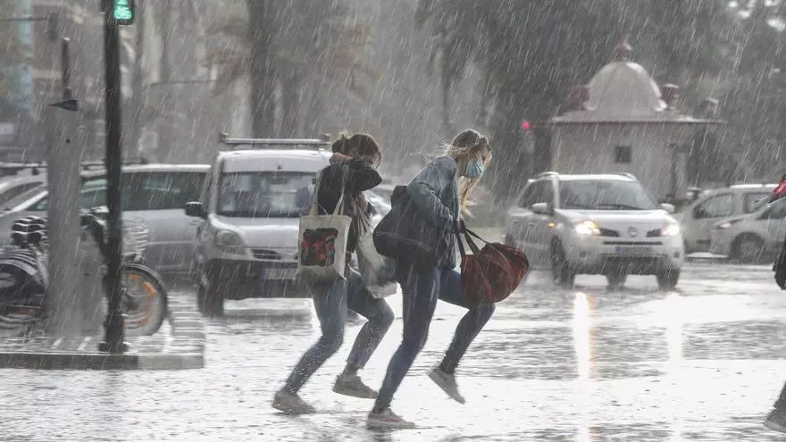 El tiempo las próximas horas en Valencia