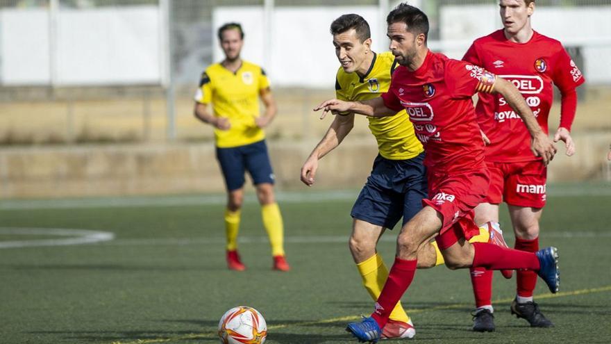 L’Olot comença l’any amb una victòria treballada al camp del Castelldefels