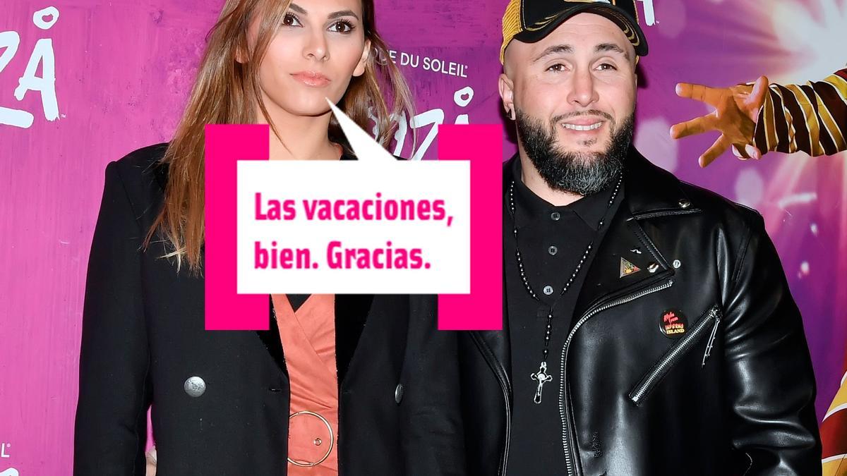 Irene Rosales y Kiko Rivera posan juntos en el estreno de 'Kooza, Circo del Sol'