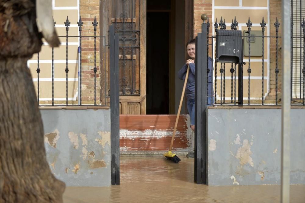 Borrasca Gloria: lluvias e inundaciones en Los Alcázares y San Javier