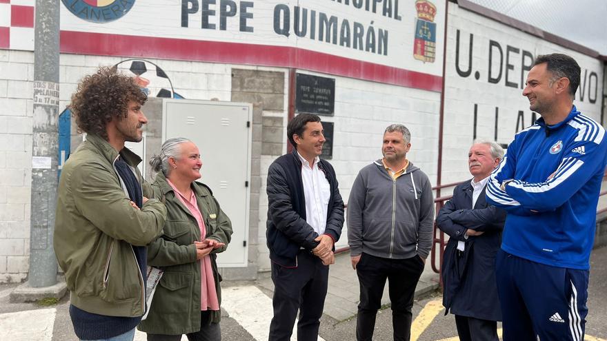 &quot;Seguiremos apoyando el trabajo de la Unión Deportiva Llanera”, promete Gerardo Sanz (PSOE)