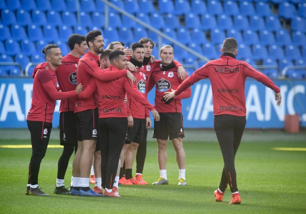 Sesión en Riazor antes de la 1ª lista de Martí