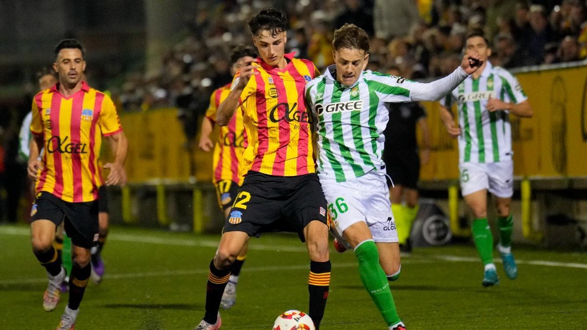 UE Sant Andreu y Real Betis se han enfrentado hoy en Copa del Rey