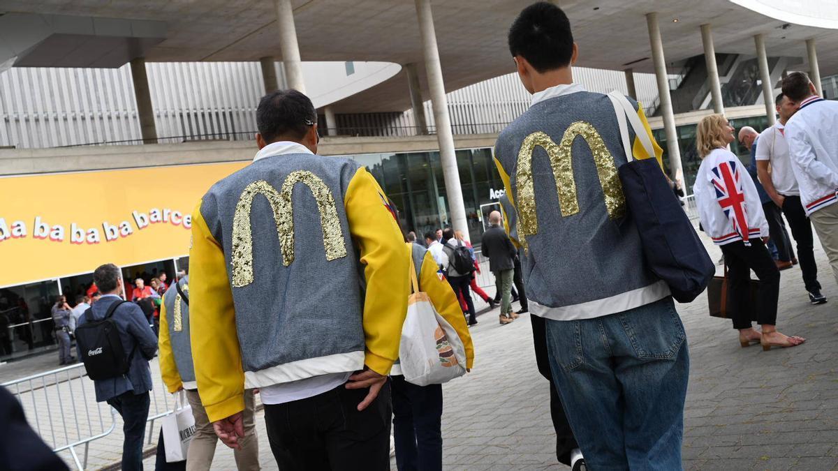 Convención de McDonald's en Barcelona.