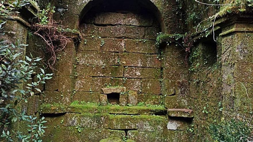 Estado de los restos del monasterio aún en pie. |   // FDV