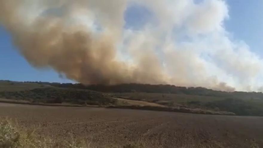 Incendio en Peñaflor