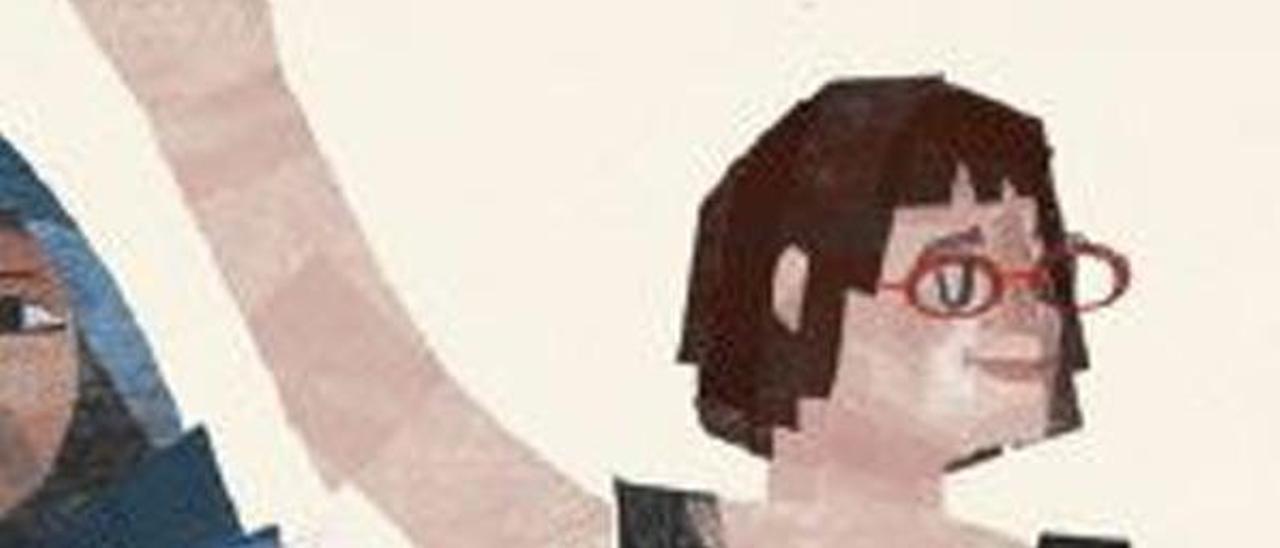 Carmen Magallón Portolés, a la il·lustració del calendari. | Laura Romero Pereira