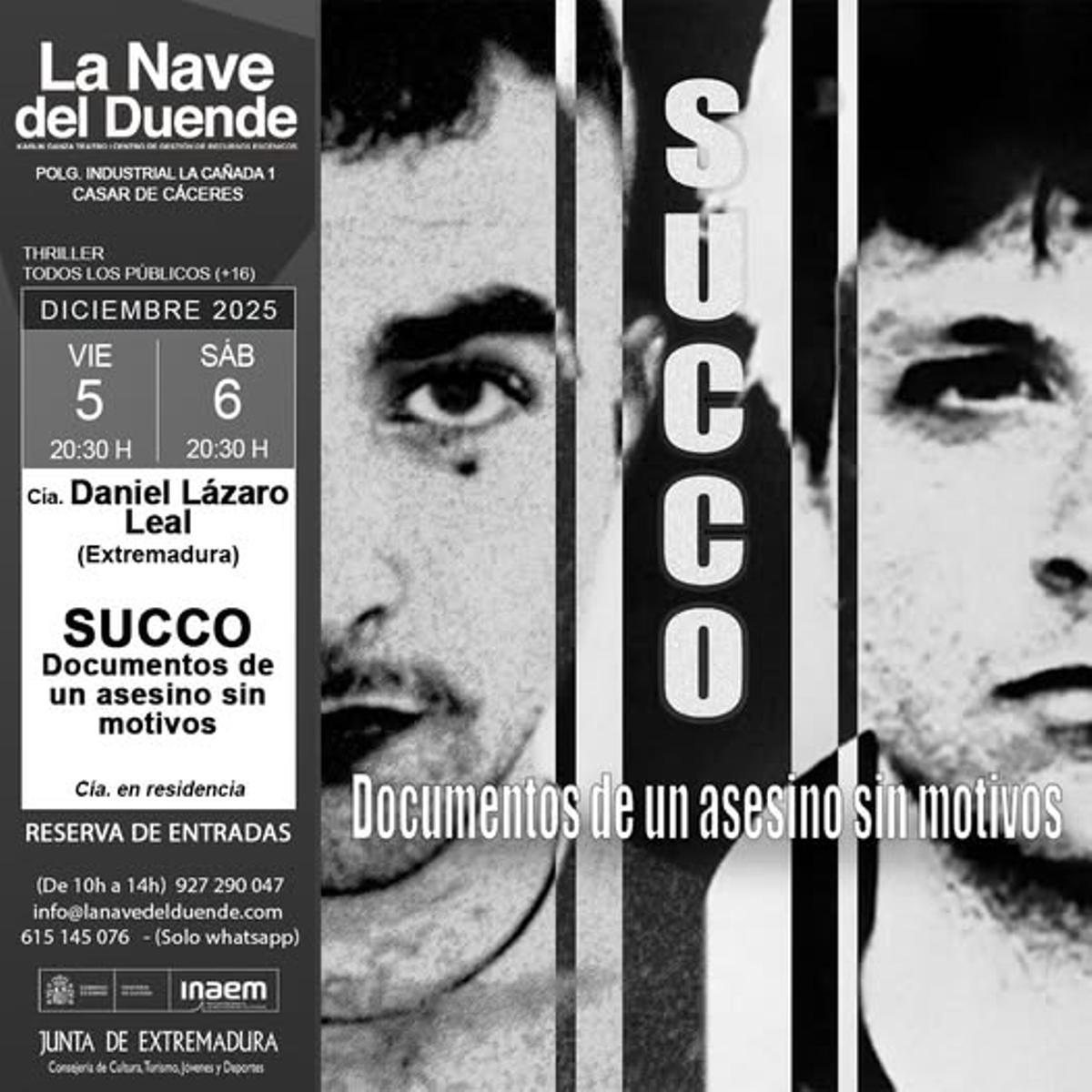 Cartel oficial de la obra.