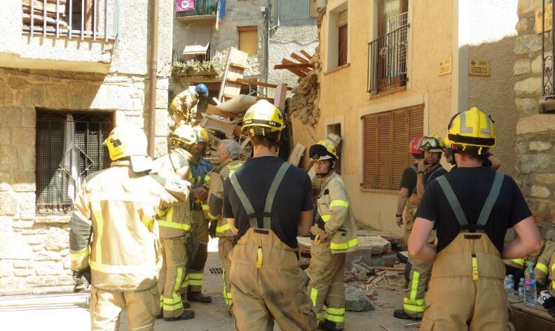 Explosió en una casa de Llanars