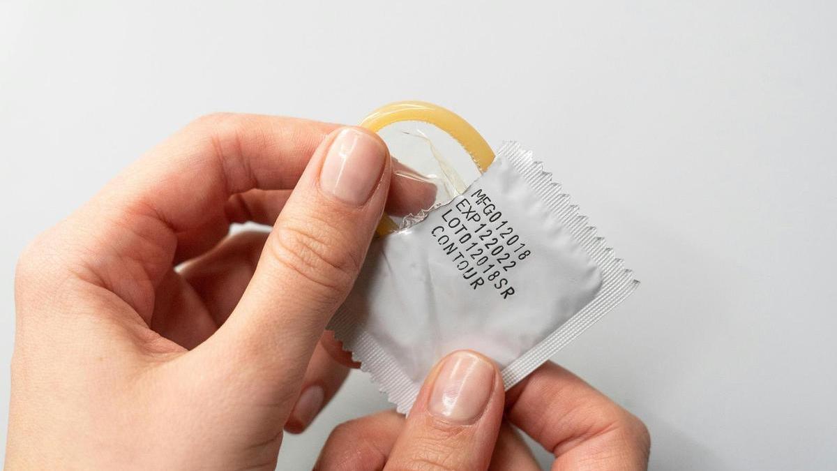 Un preservativo.