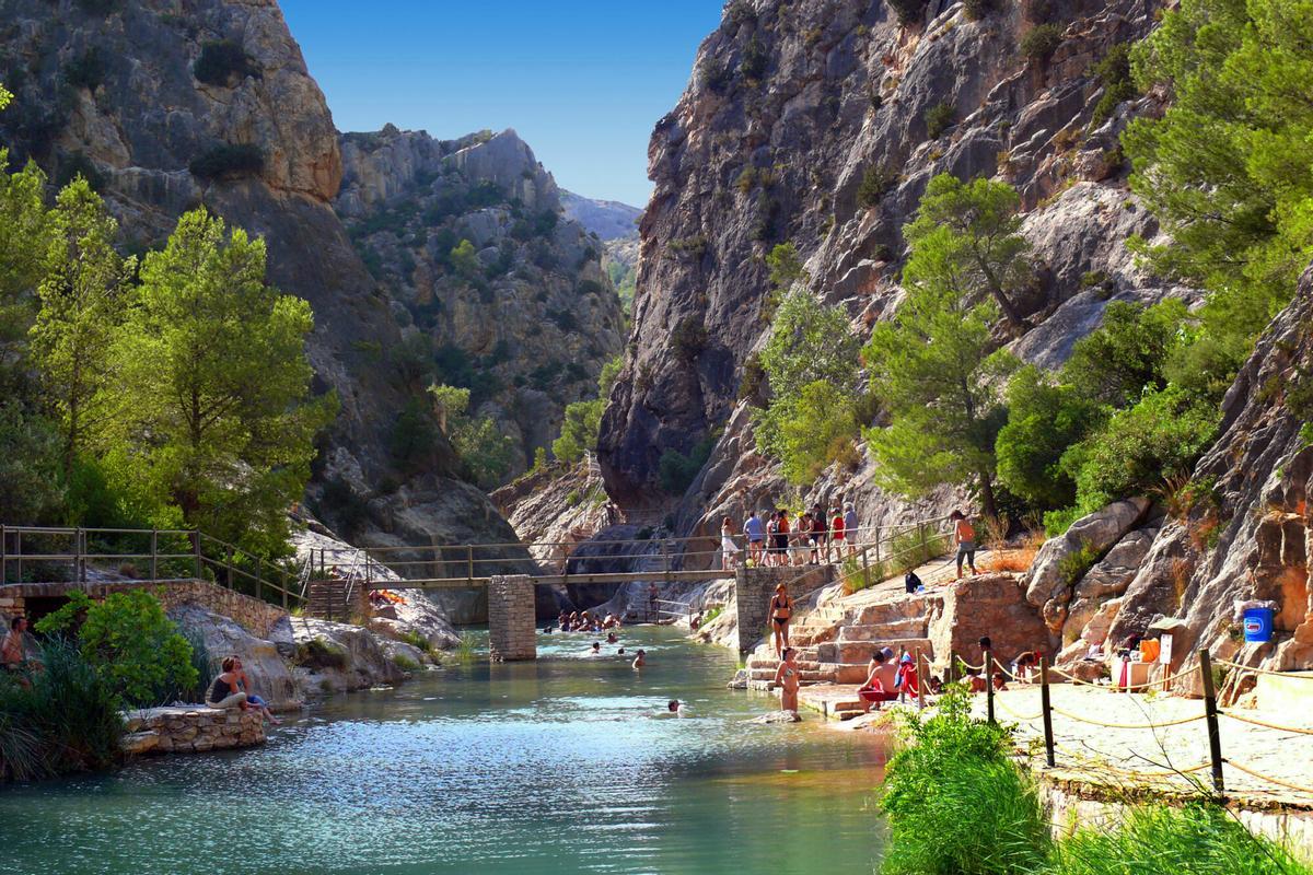 La Fontcalda, en el municipio de Gandesa.