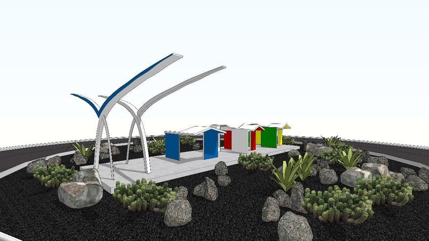 El Puerto de Las Palmas recupera uno de sus símbolos y le &#039;crecen&#039; las alas