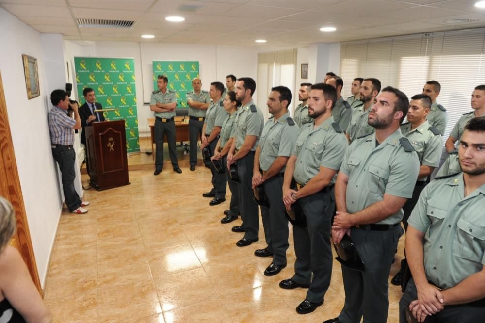 Nuevos guardias civiles de la Región de Murcia