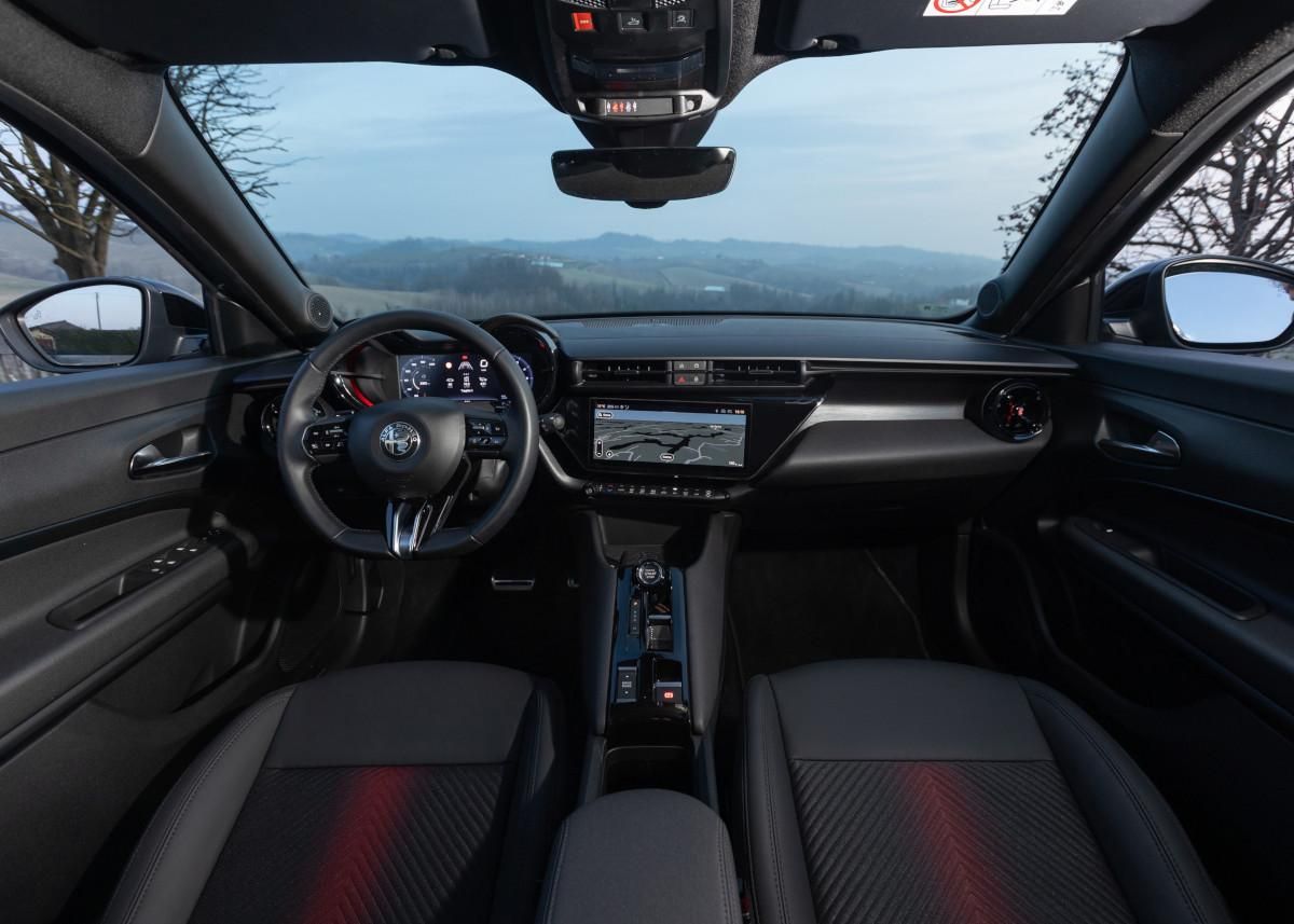 Interior del Alfa Romeo Junior