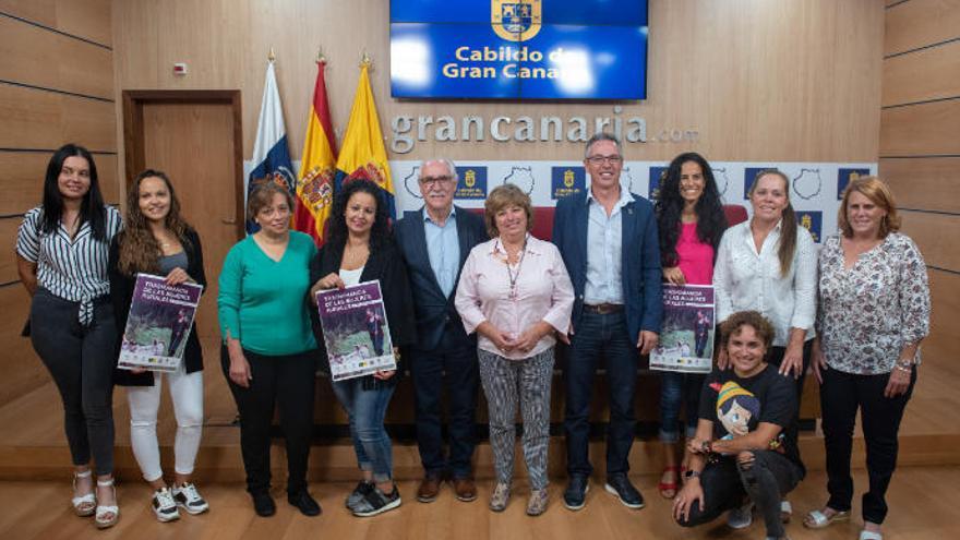 Noventa grancanarias protagonizan la primera trashumancia femenina del país