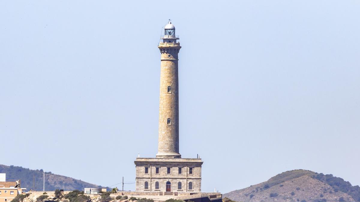 El faro de Cabo de Palos depende de la Autoridad Portuaria de Cartagena