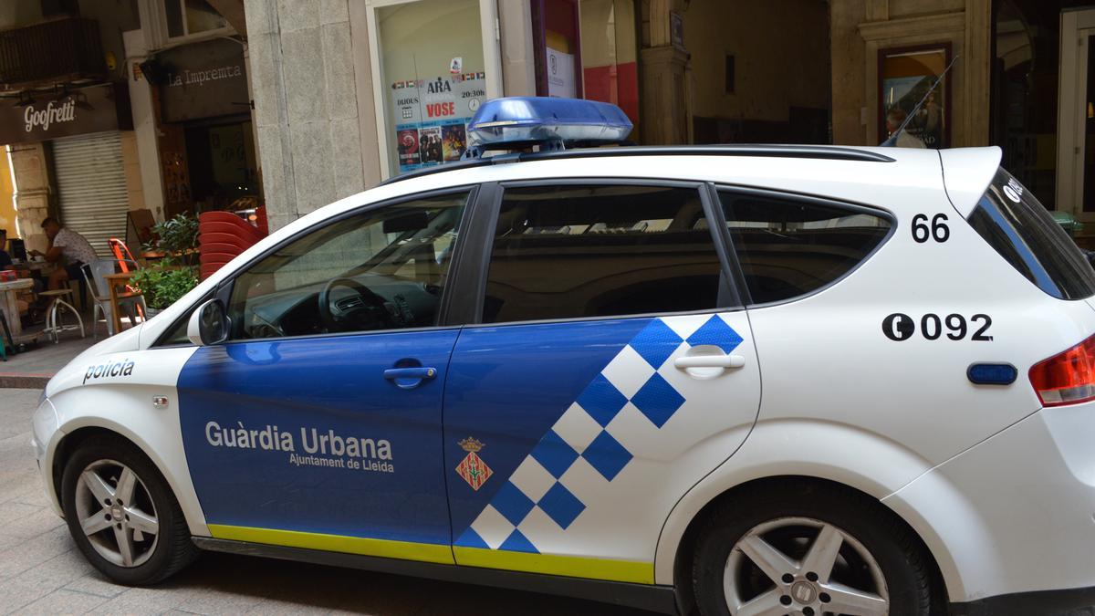 Cotxe de la Guàrdia Urbana de Lleida