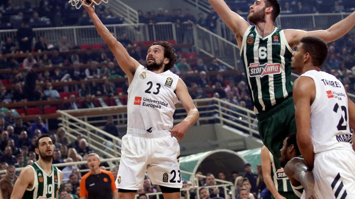 El Real Madrid renace en Atenas con un triple imposible de Rudy