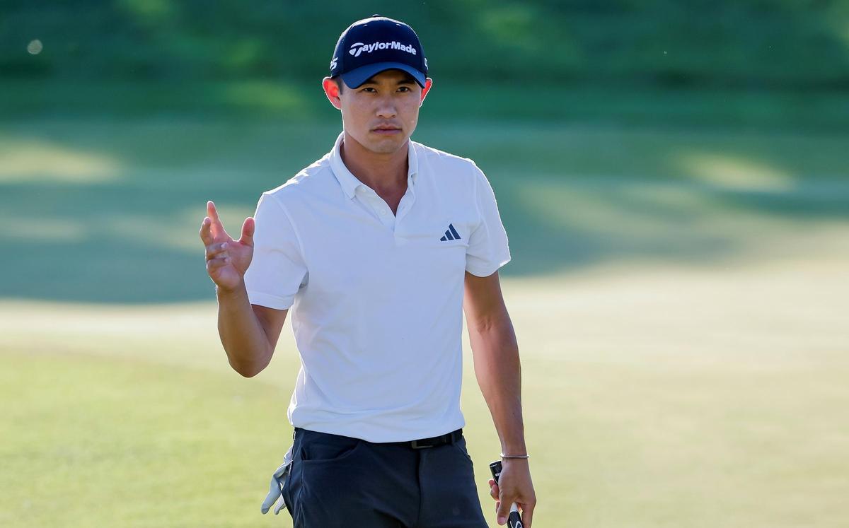 Morikawa se subió al carro de los favoritos para la jornada final de este domingo