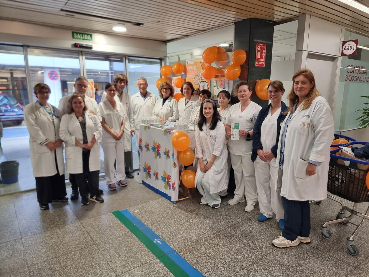 El área sanitaria de A Coruña celebra el Día Mundial de la Higiene de Manos.