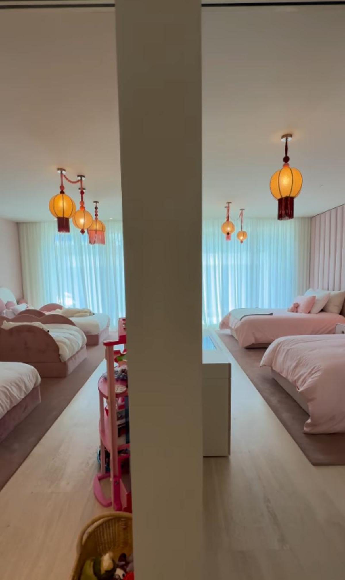 habitación niñas Georgina Instagram