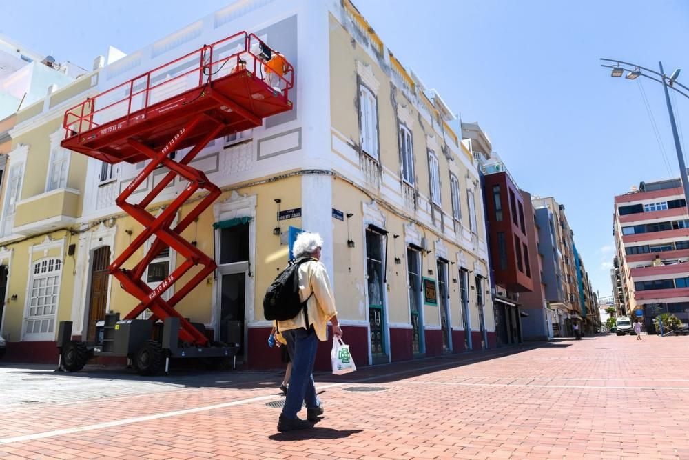 Las terrazas se preparan para reabrir al público