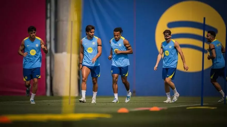 Fermín vuelve a entrenar con el equipo para preparar el partido contra el Celta