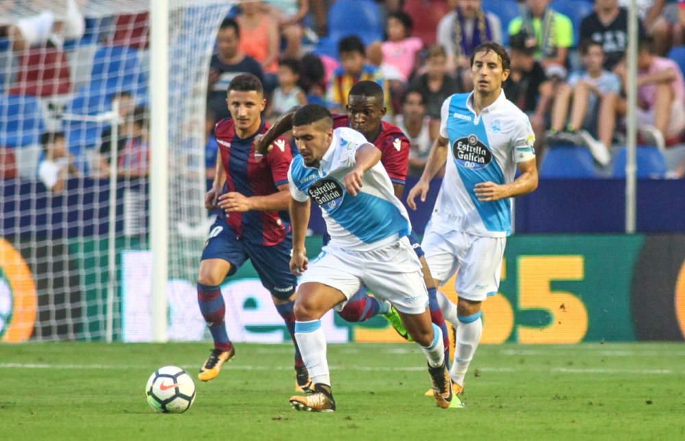 El Dépor no pasa del empate ante el Levante