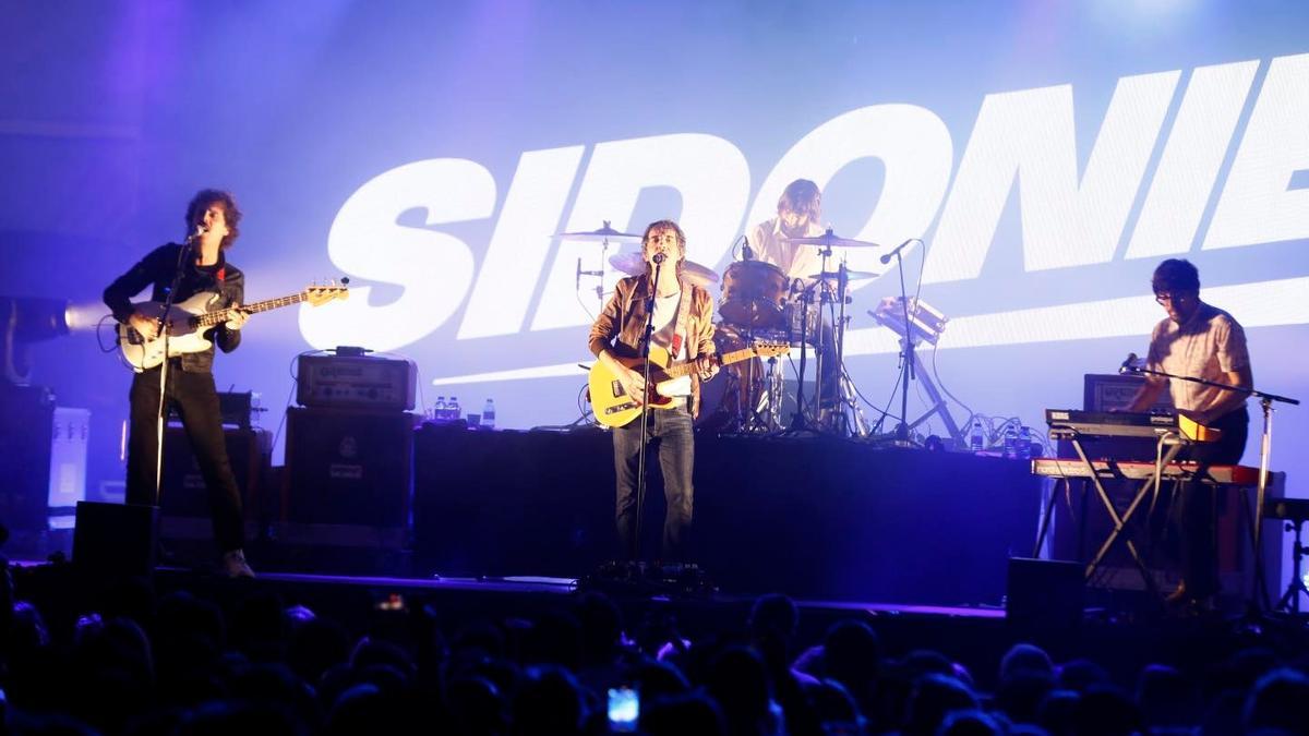 Sidonie en los Conciertos del Marisco.
