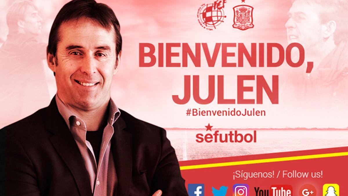 Julen Lopetgeui, nuevo seleccionador de España