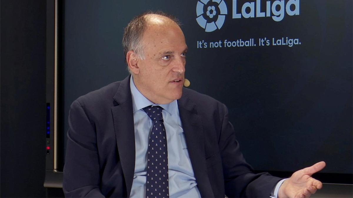 Tebas siempre ha cargado duramente contra los impulsores de la Superliga