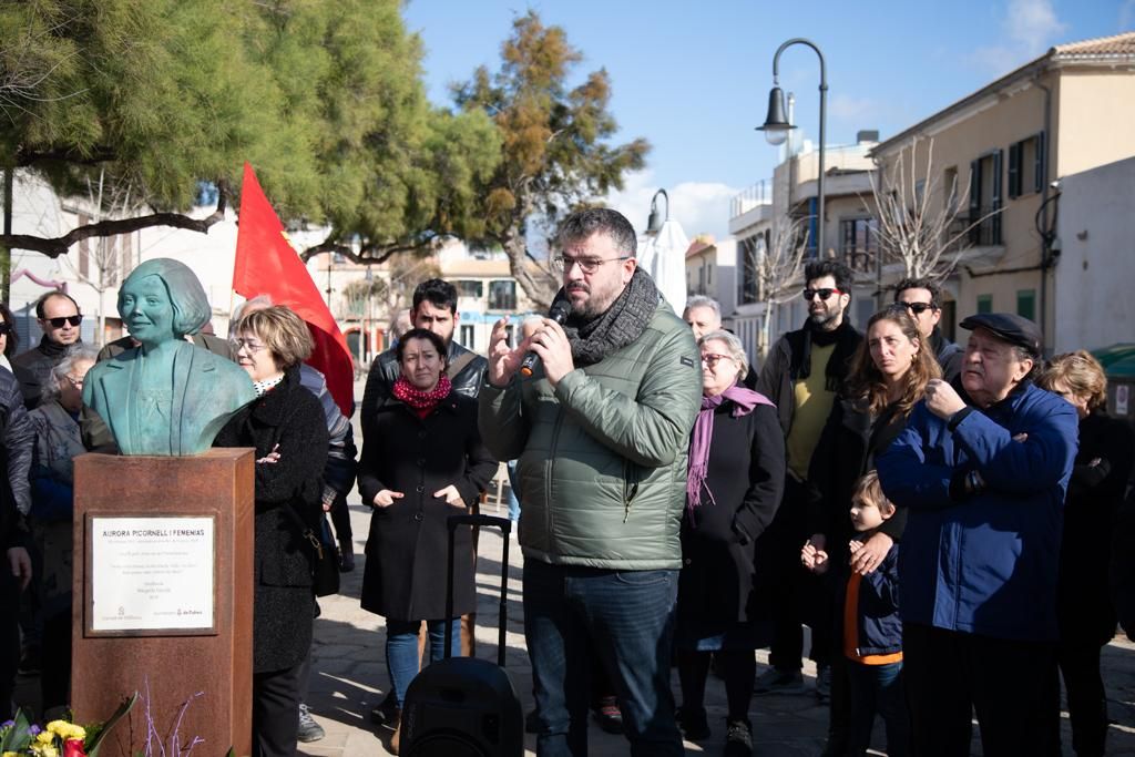 Homenaje a Aurora Picornell en el Molinar