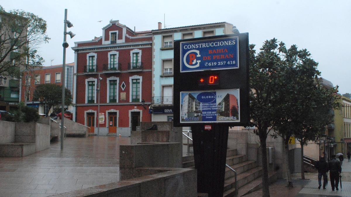 Los mercurios se congelan: diciembre llega a Asturias con temperaturas de cero grados
