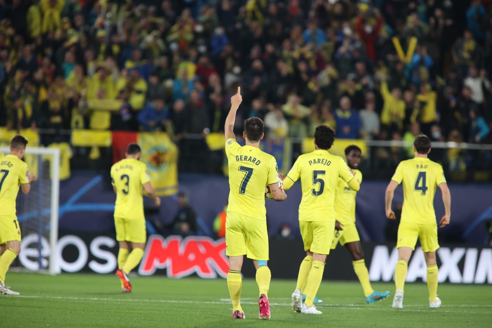 Las mejores imágenes de la primera parte del Villarreal-Liverpool