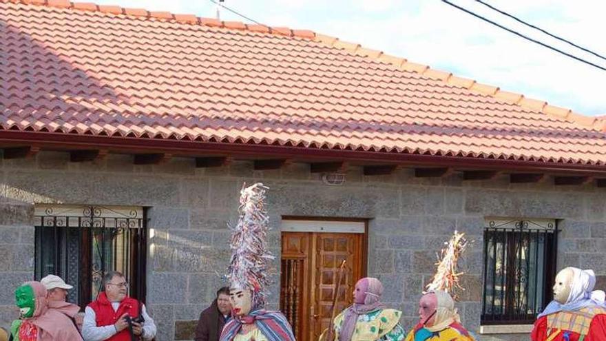 Carnaval de Villanueva de Valrojo, uno de los más singulares.