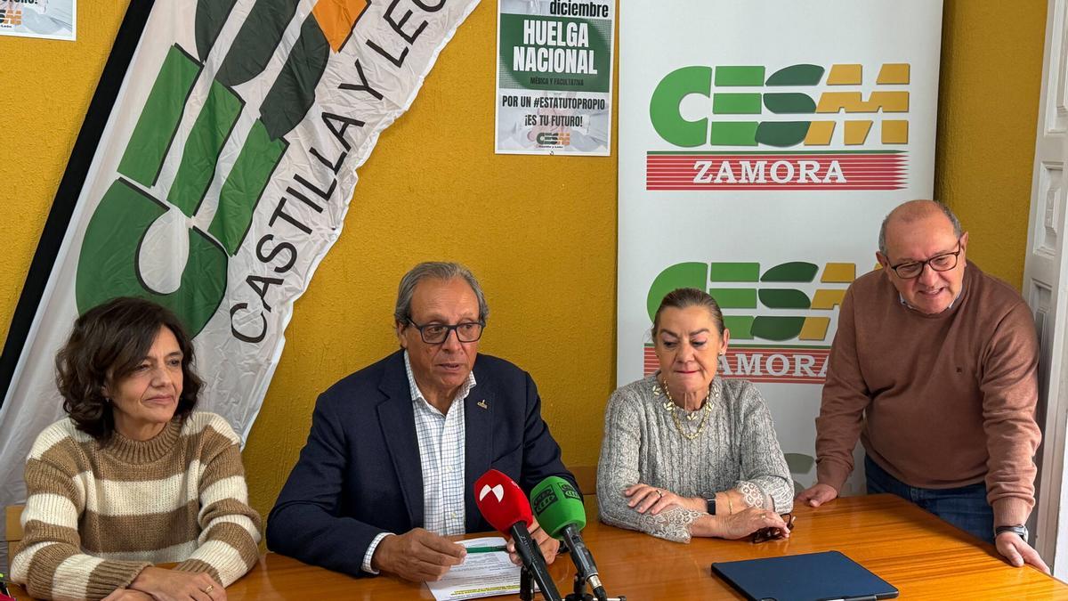 Dulce Caballero, Tomás Toranzo, Ana García y José Lázaro.