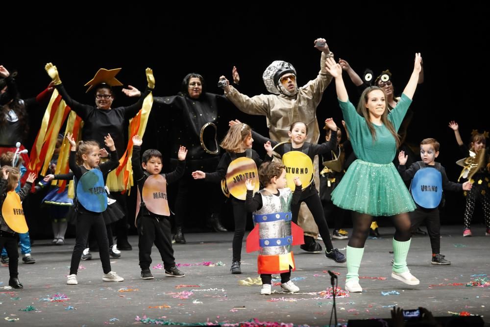 Desfile infantil en el Carnaval de Gijón