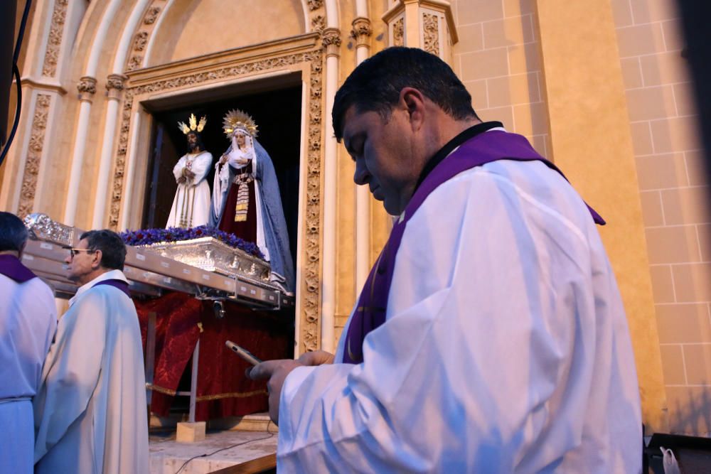 Traslado de Jesús Cautivo y la Virgen de la Trinidad.