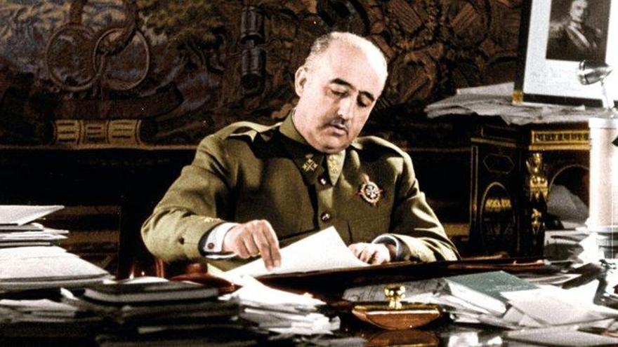 Revelada la herencia total de Francisco Franco: 28,5 millones de pesetas