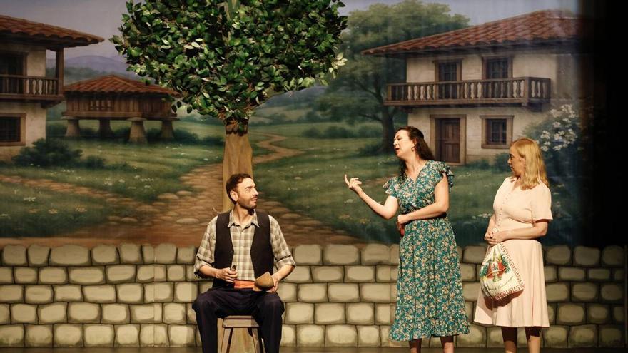 Tres sainetes de la Compañía Asturiana de Comedias, en Pola de Laviana