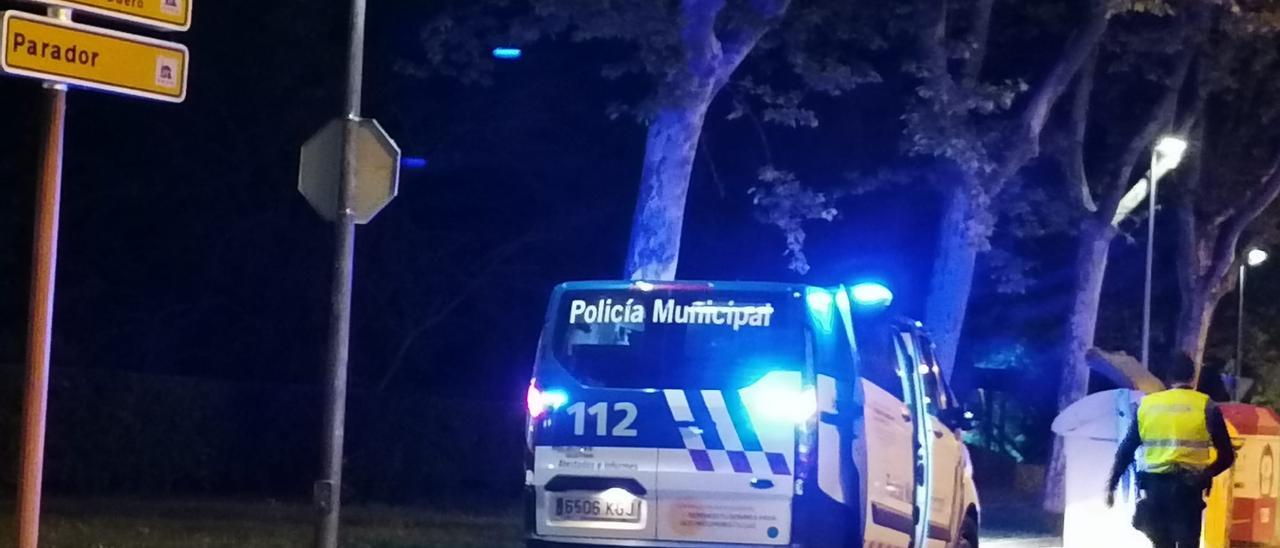 La Policía Municipal durante un servicio en la capital.