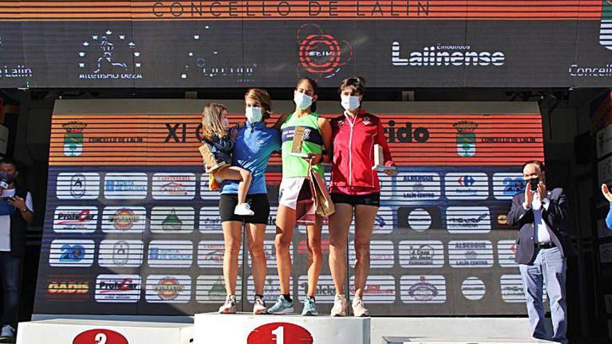 Las ganadoras de la carrera larga. |   // BERNABÉ/ANA AGRA