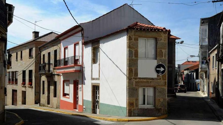 El casco antiguo de Vilaxoán, uno de los beneficiados por el plan de la ARI. // Iñaki Abella