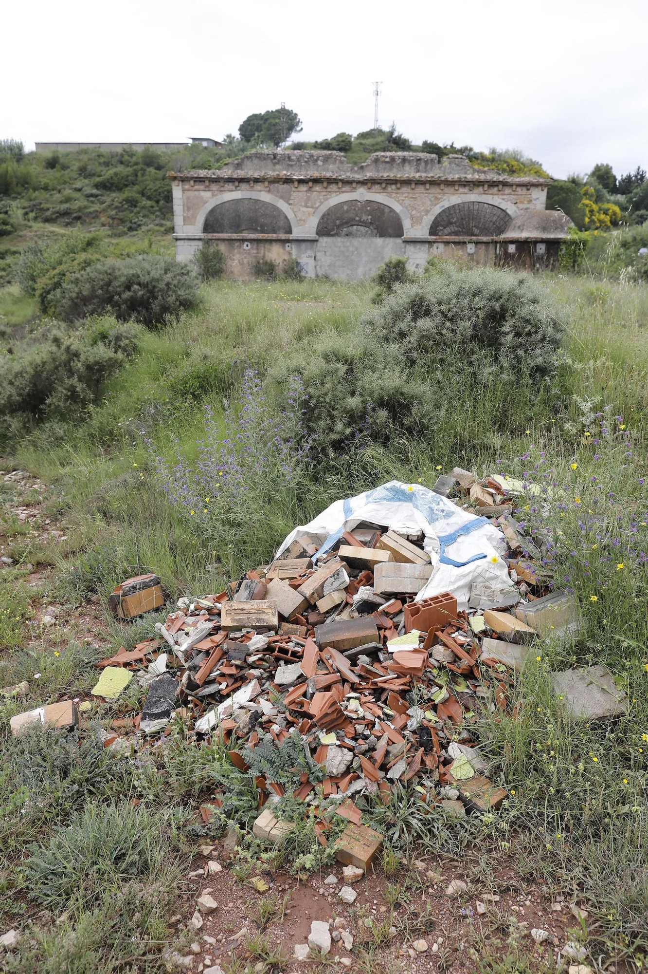 Les imatges de l’entorn del parc de les Pedreres de Girona