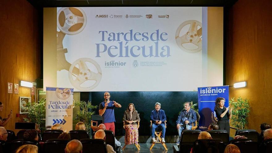 El Cabildo de Tenerife lanza 'Tardes de Película' para combatir la soledad en los mayores