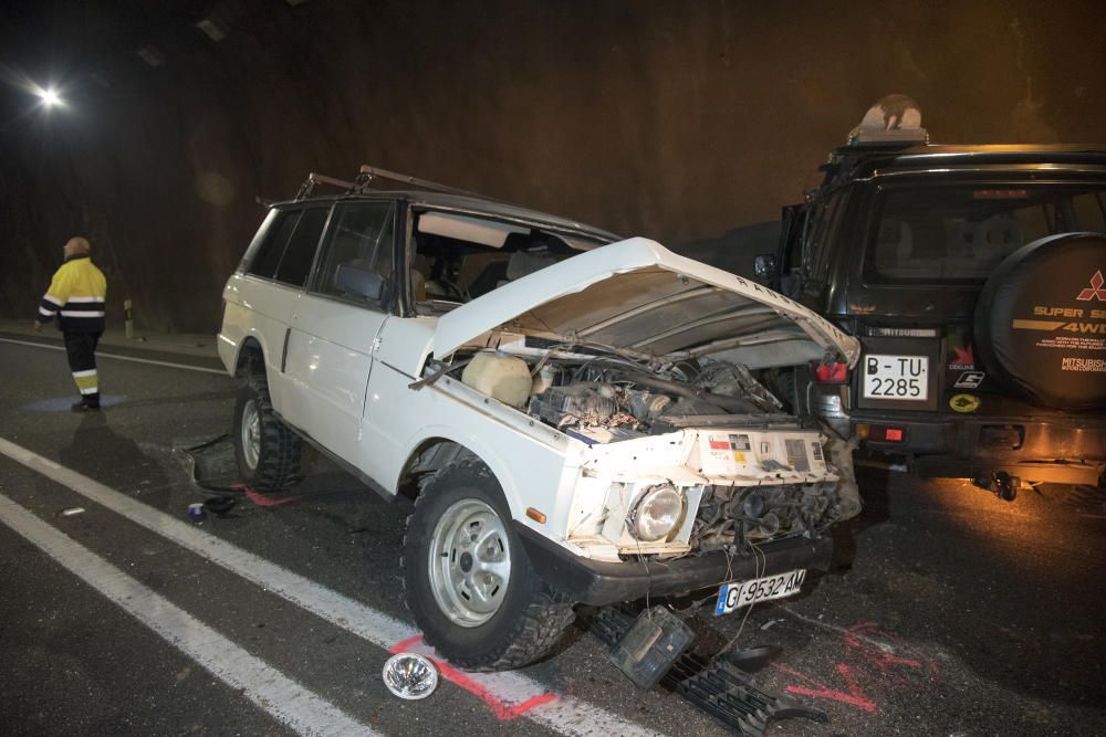 Accident al túnel de Salipota (C-55)