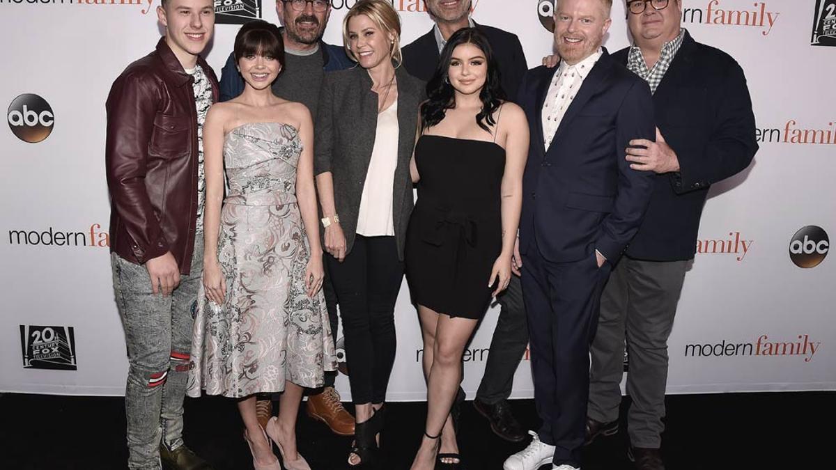 Los protagonistas de 'Modern Family' en Los Ángeles